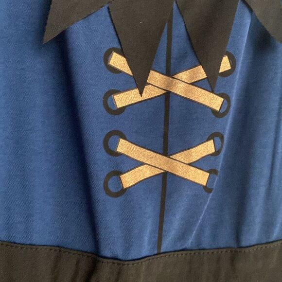 NWT Toddler Girl 4t-5t witch dress and headband Halloween Costume Navy Dress - Picture 6 of 7